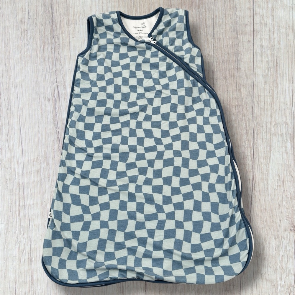 Copper Pearl Miles Checkered Sleep Bag / Sleep Sack 12-18 Months